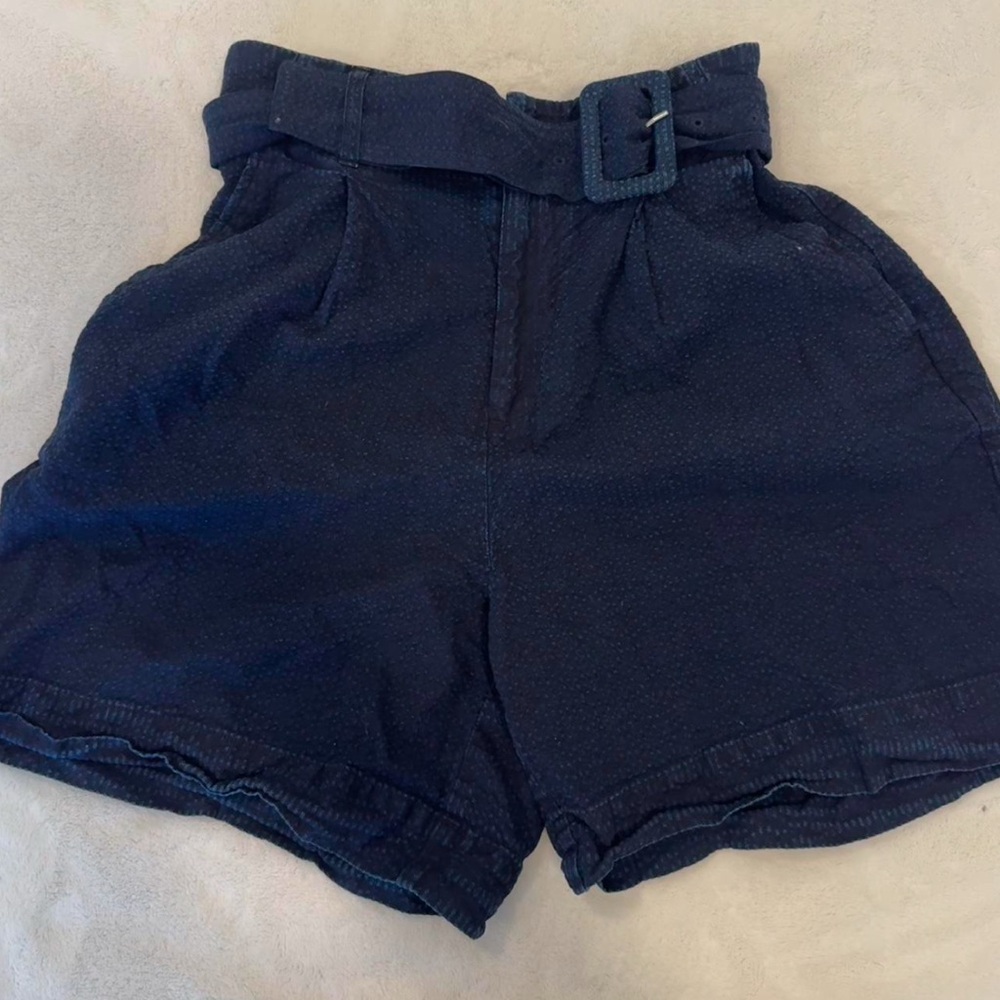 Blue A New Day Buckle Shorts XS